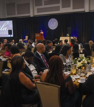 The 2025 Gala stage