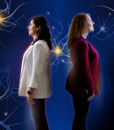 Dr. Khayat-Khoei and Dr. Tiwari-Woodruff