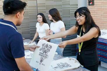 Registration table at NLPD 2026
