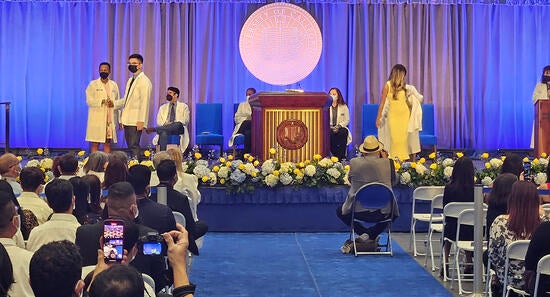 27 White Coat stage shot.